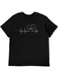 Allah Heartbeat T-Shirt - Islamic Faith Tee