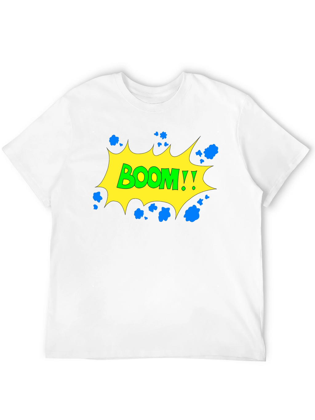 Boom Graphic Black T-Shirt - Comic Style!