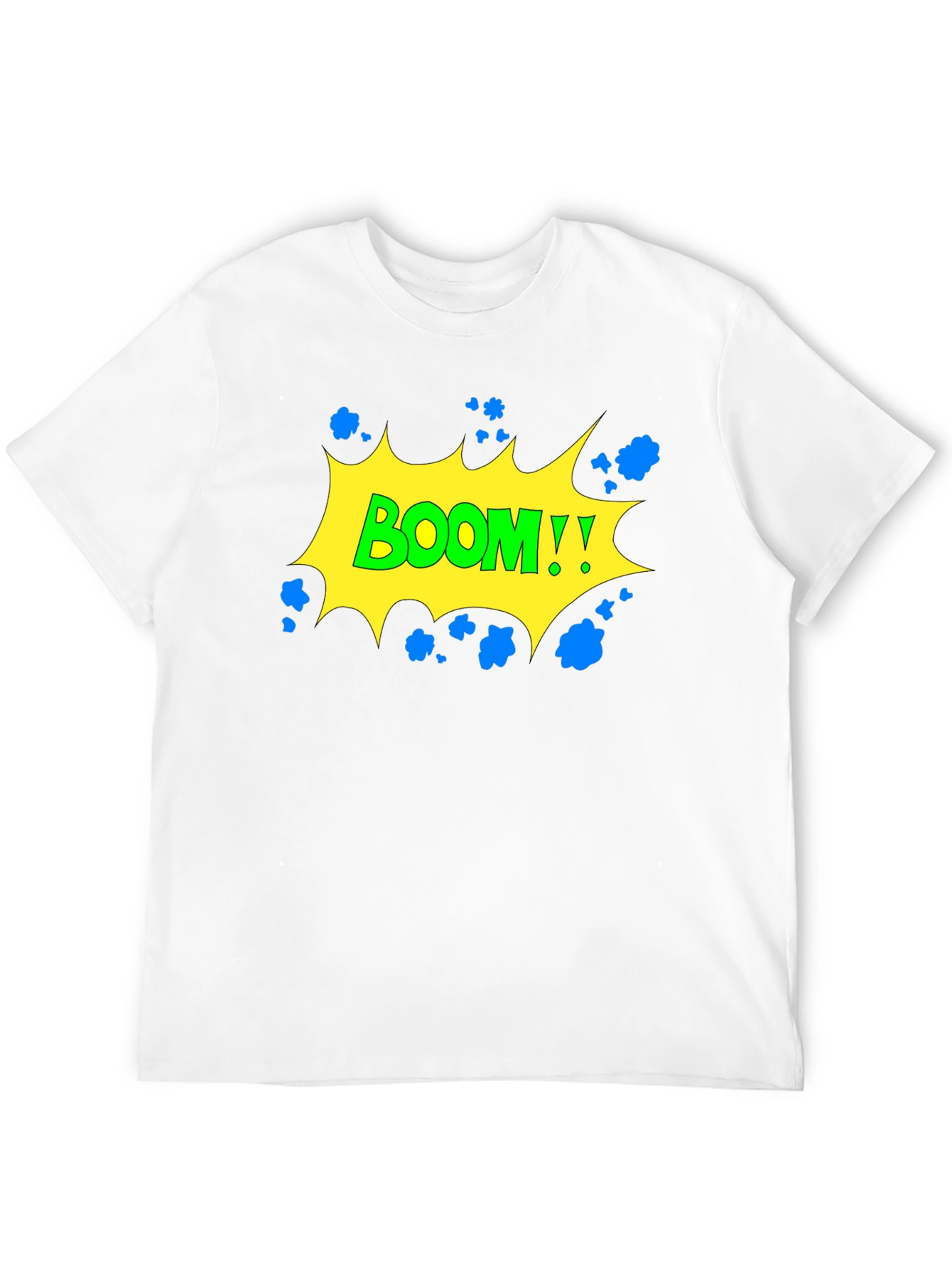 Boom Graphic Black T-Shirt - Comic Style!