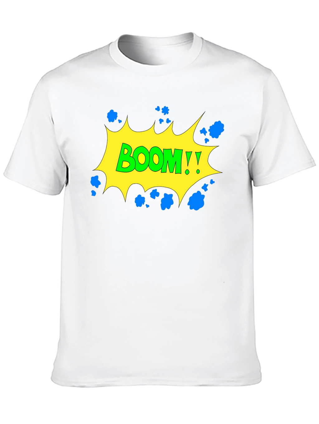 Boom Graphic Black T-Shirt - Comic Style!