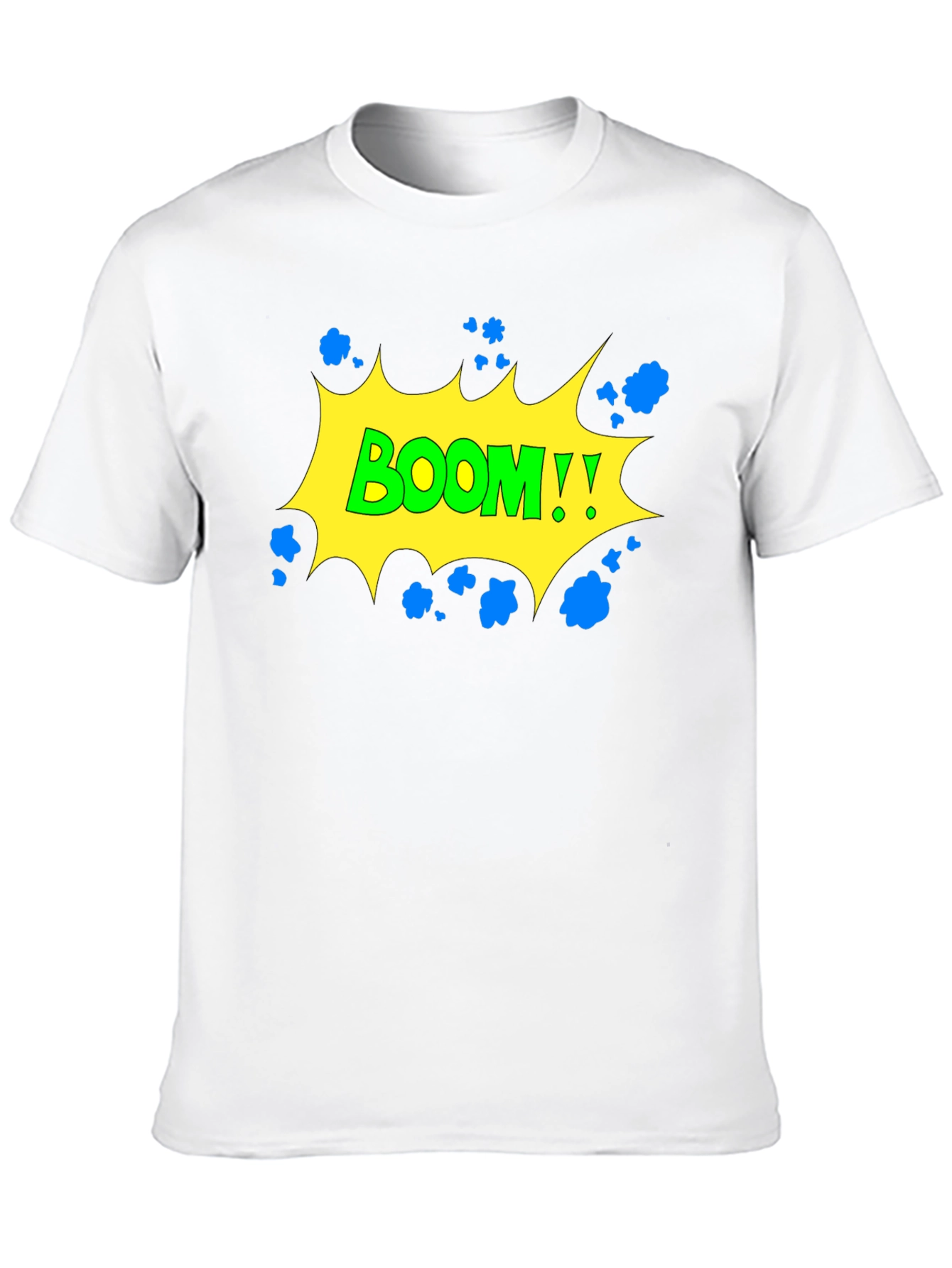 Boom Graphic Black T-Shirt - Comic Style!