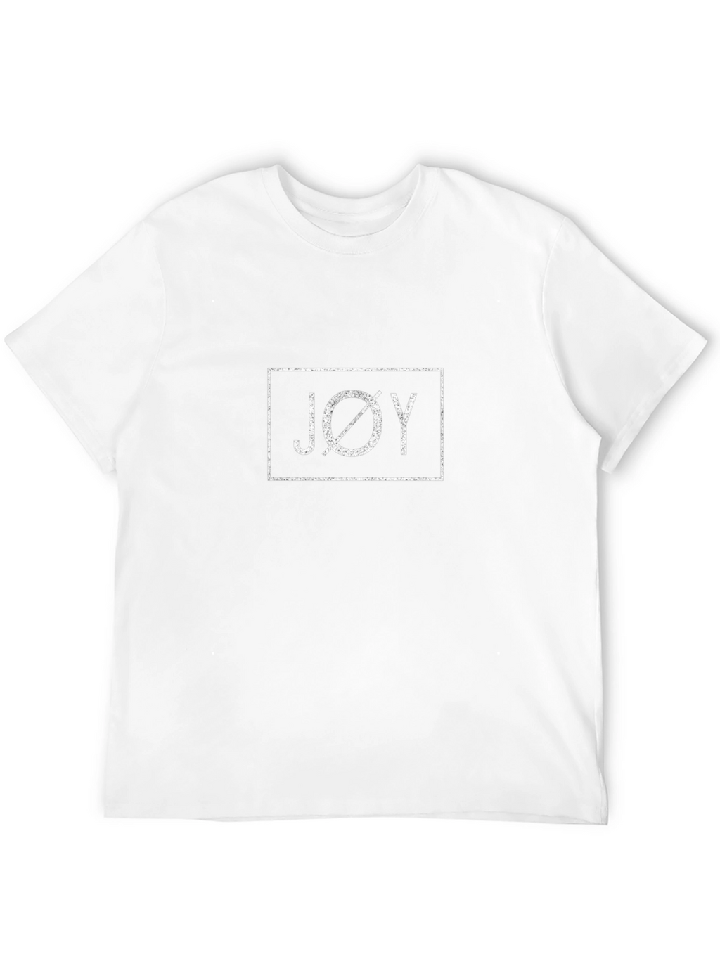 JOY Graphic Print Black T-Shirt