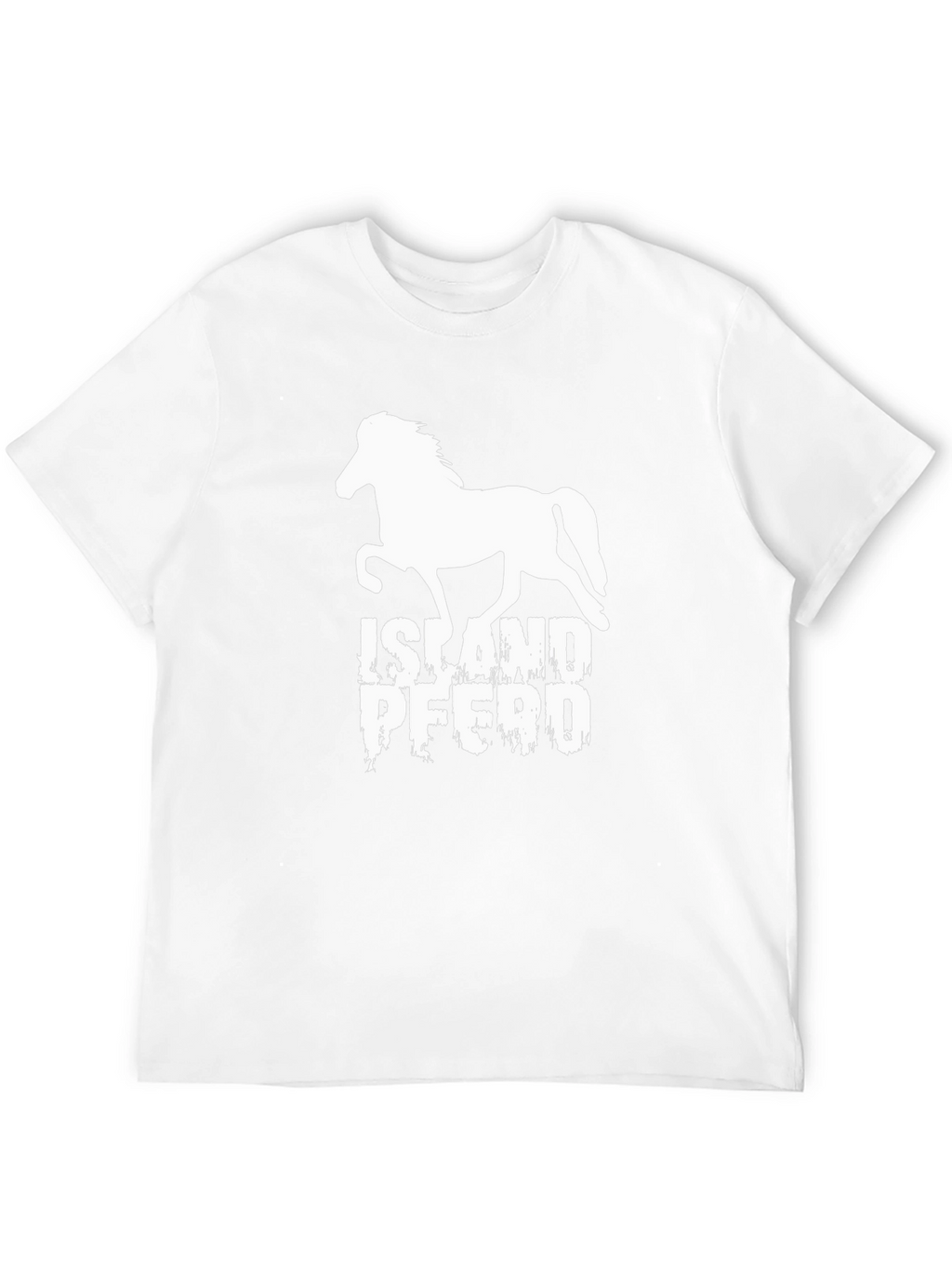 Iceland Horse T-Shirt - Black Cotton Tee
