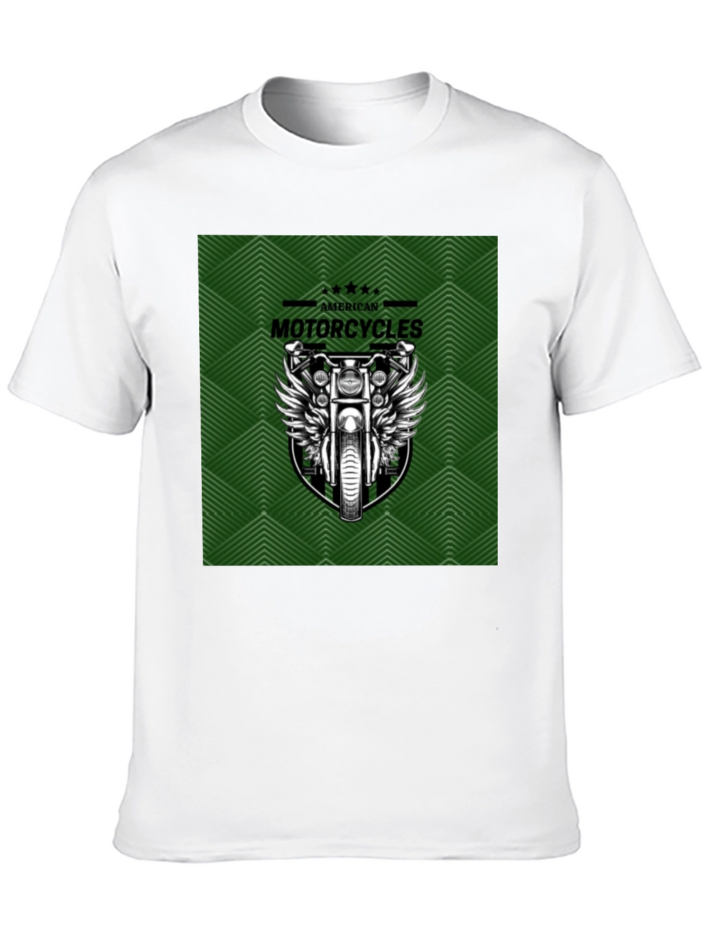 American Motorcycles Graphic Tee - Black Cotton T-Shirt