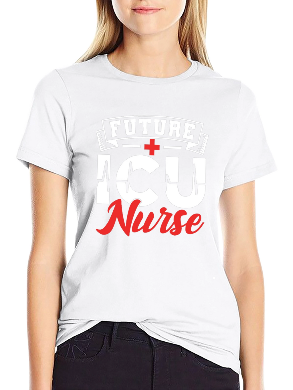 Future ICU Nurse T-Shirt - Black