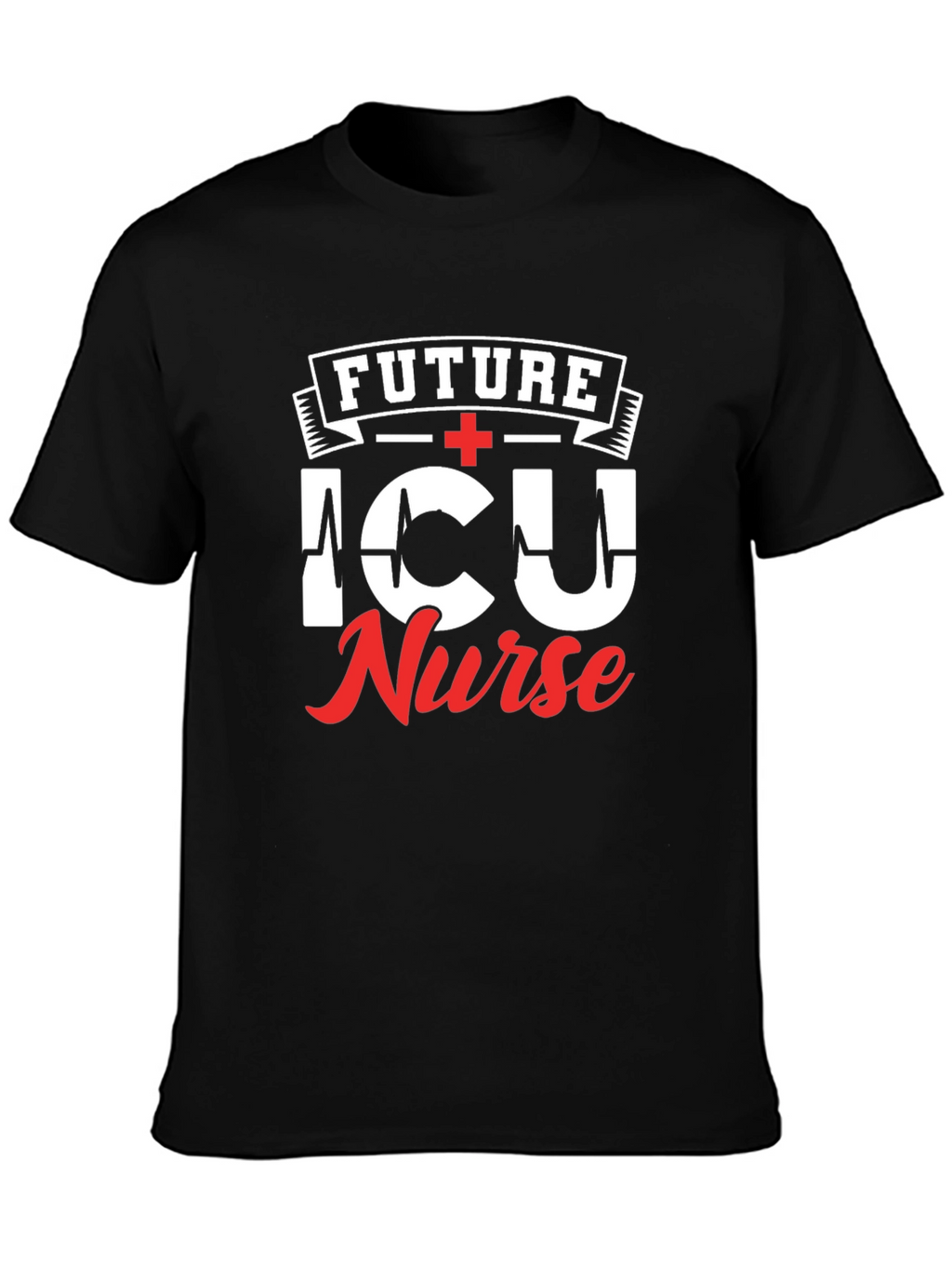 Future ICU Nurse T-Shirt - Black