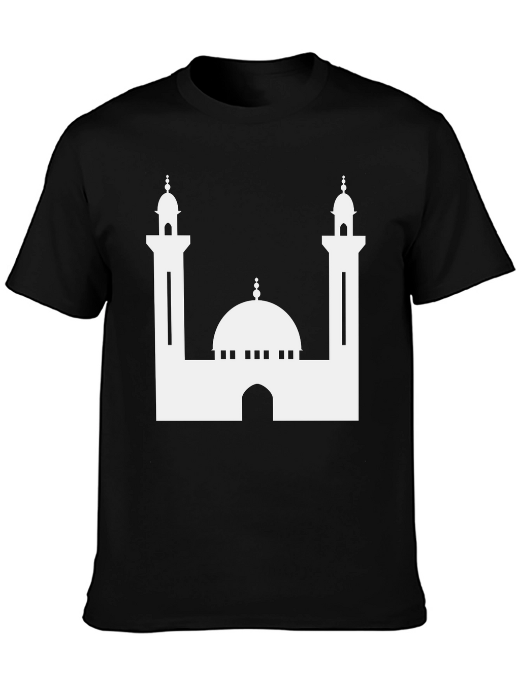 Mosque Graphic Black T-Shirt
