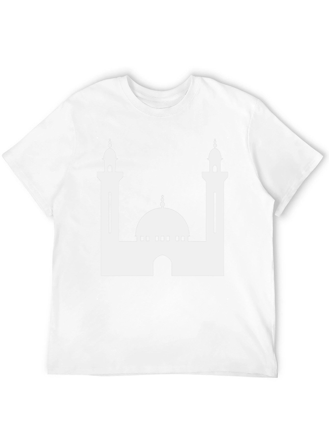 Mosque Graphic Black T-Shirt