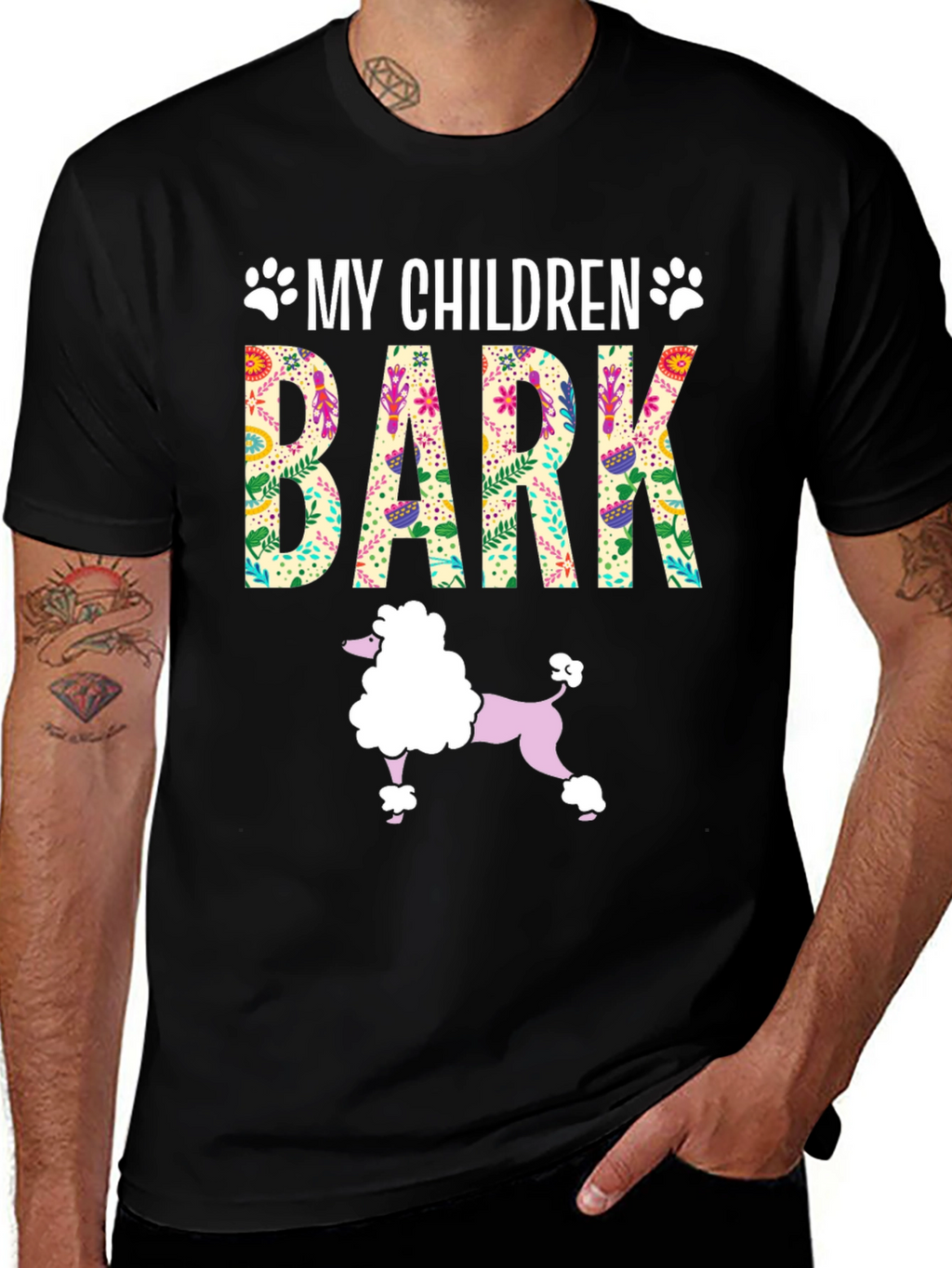 My Children Bark Funny Dog Lover T-Shirt