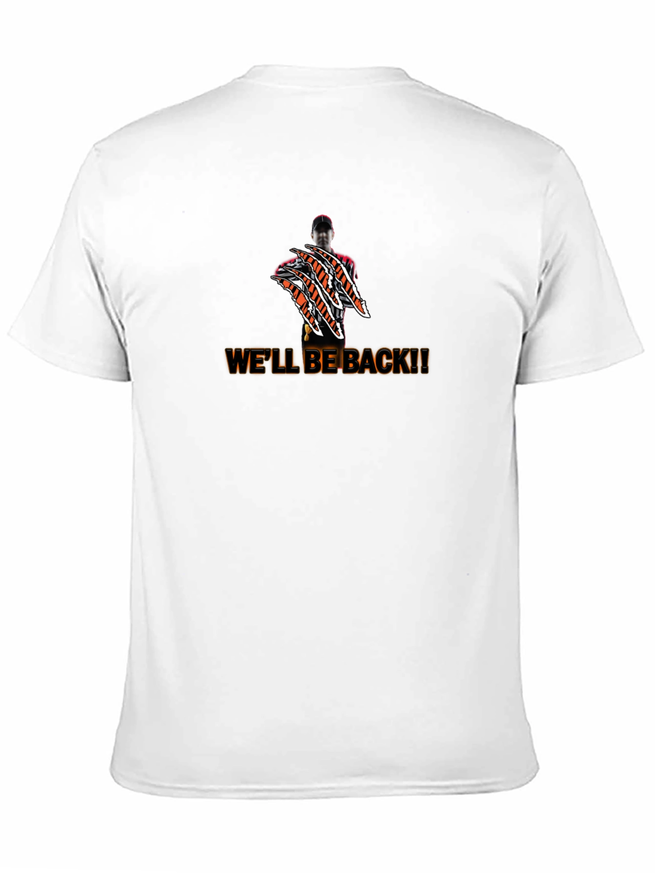 Well Be Back Black Graphic Tee