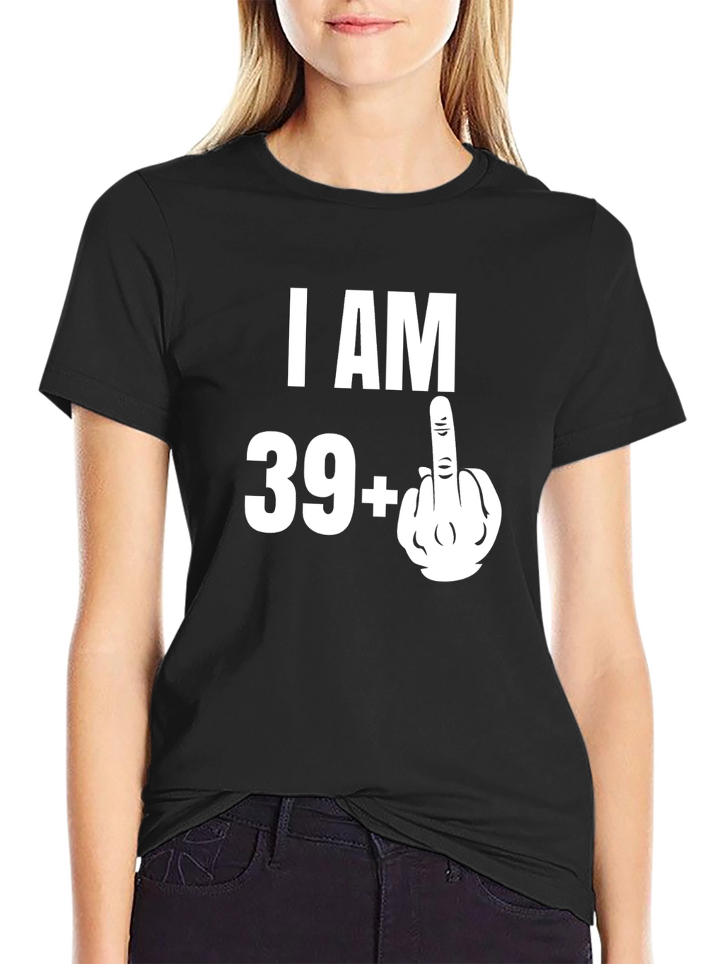 Funny 40th Birthday T-Shirt - I AM 39+1