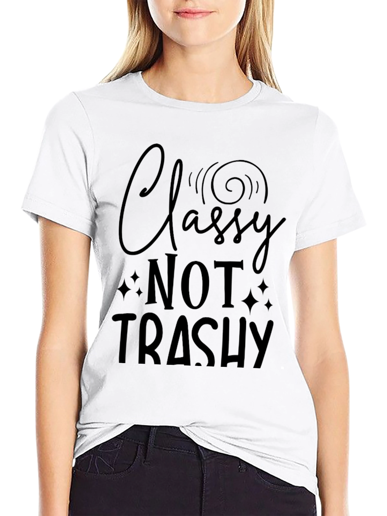 Classy Not Trashy Graphic Tee