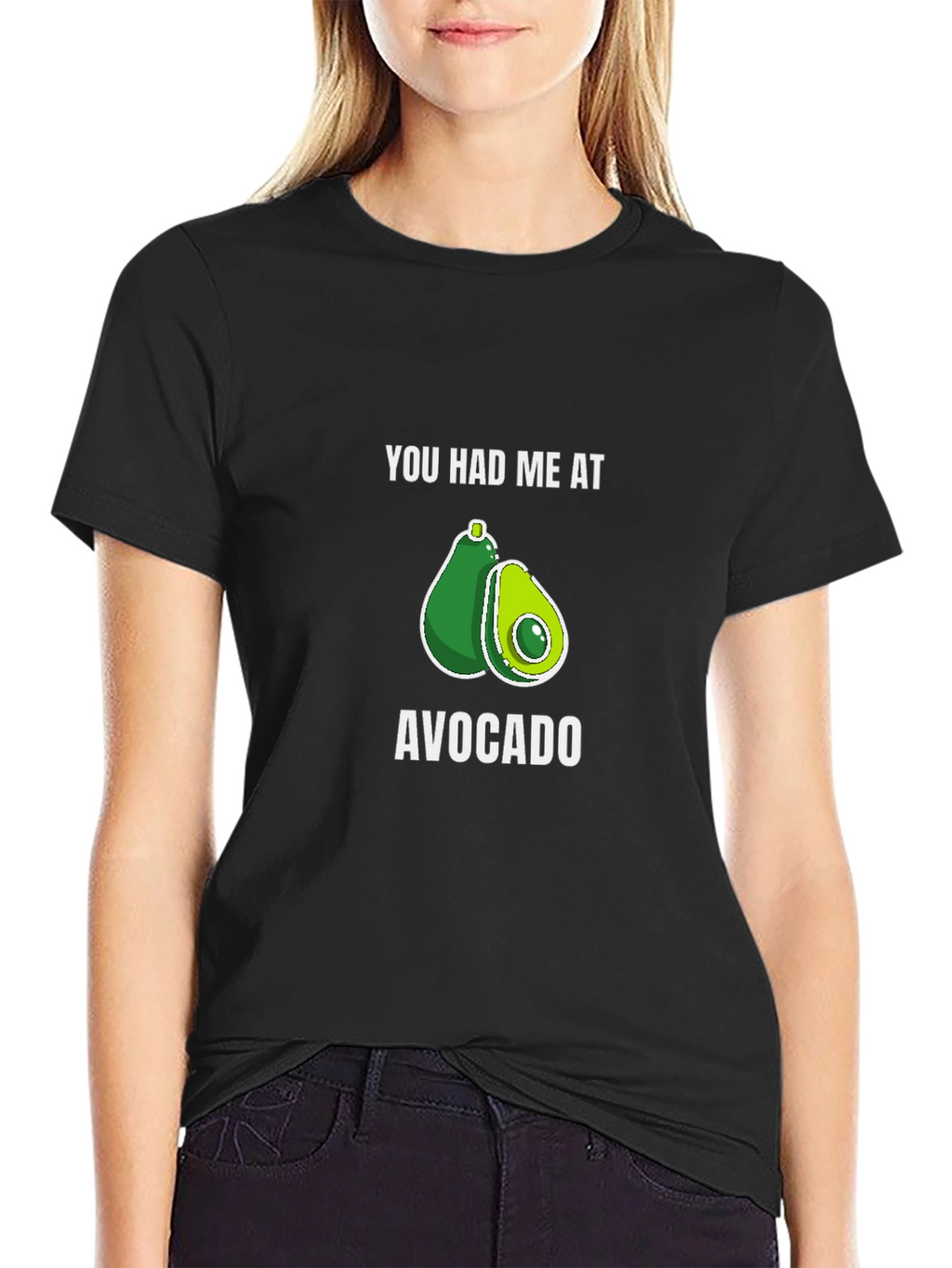 Avocado Graphic T-Shirt Funny Foodie Tee