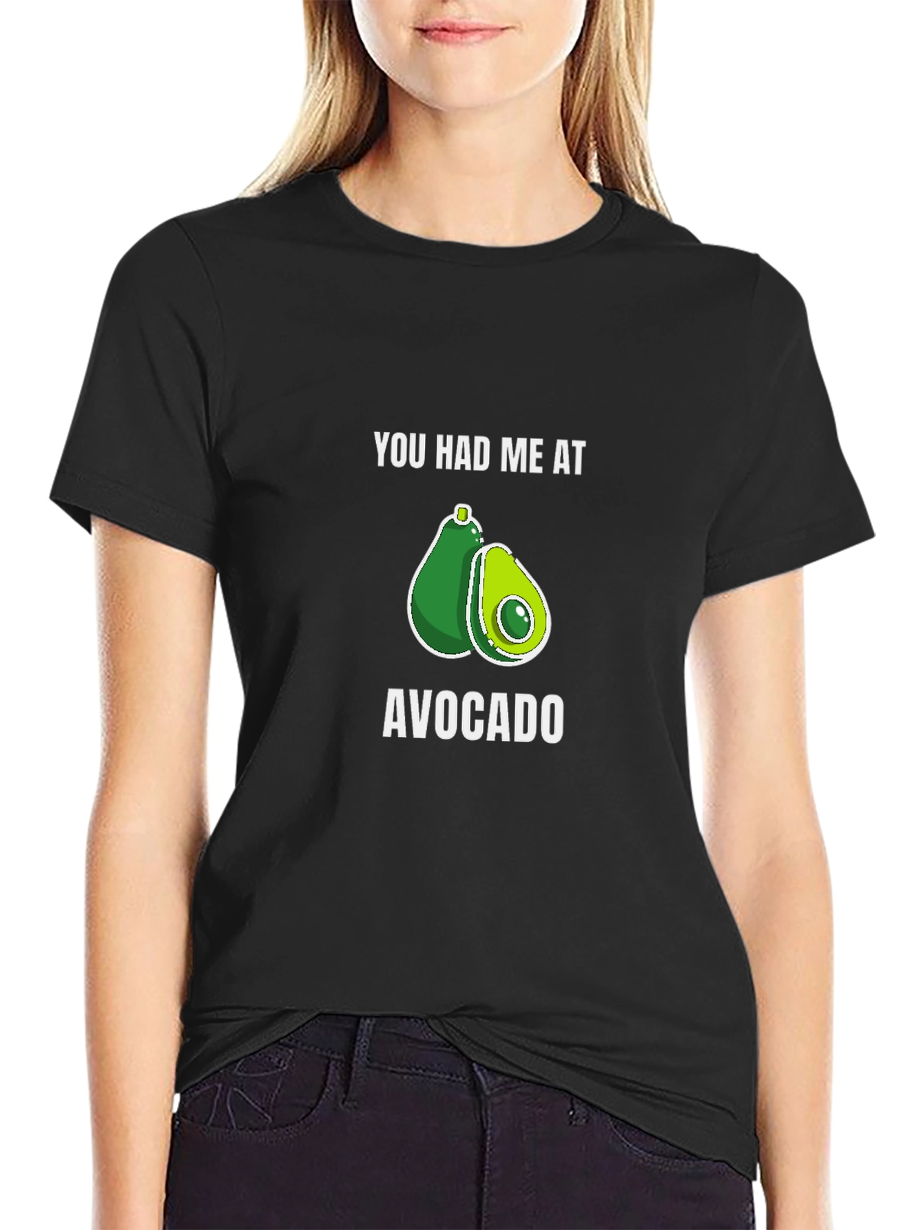 Avocado Graphic T-Shirt Funny Foodie Tee