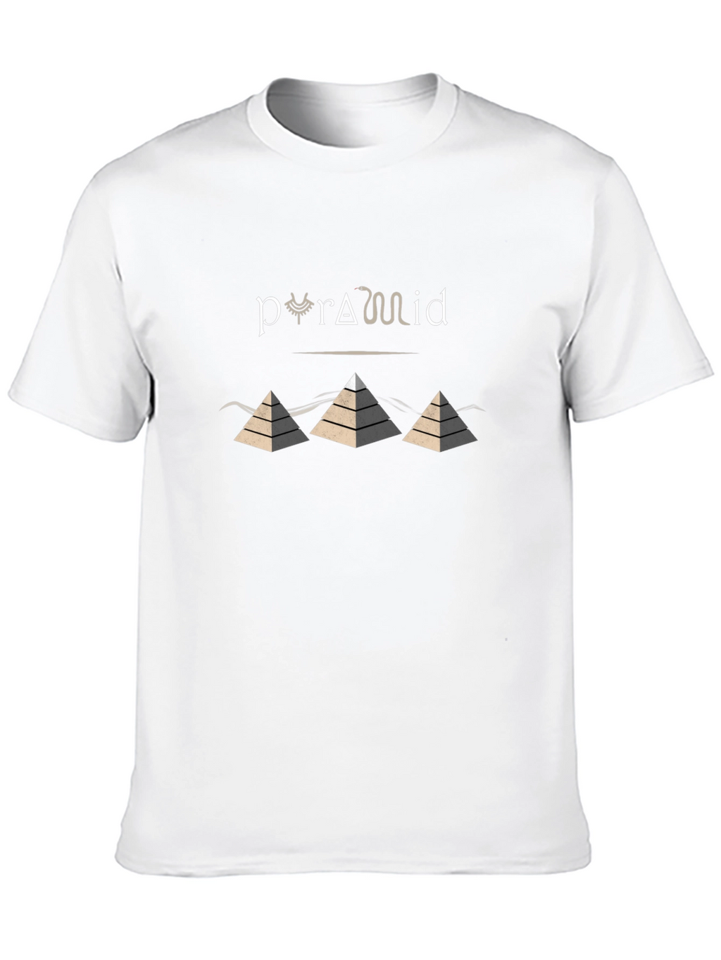 Pyramid Graphic T-Shirt - Stylish Cotton Tee