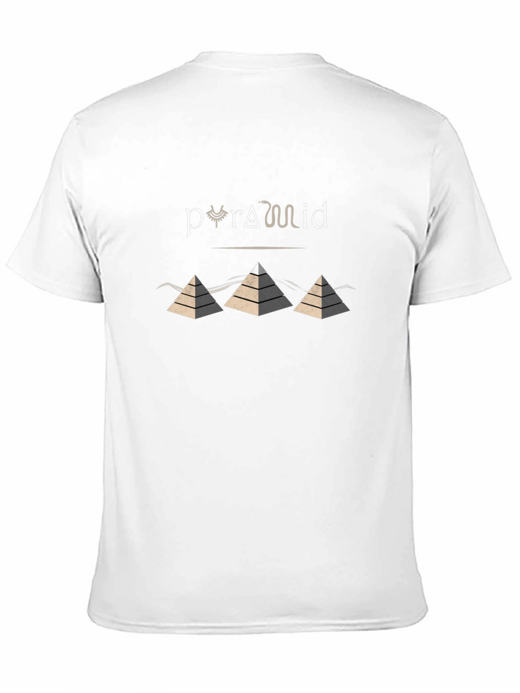Pyramid Graphic T-Shirt - Stylish Cotton Tee