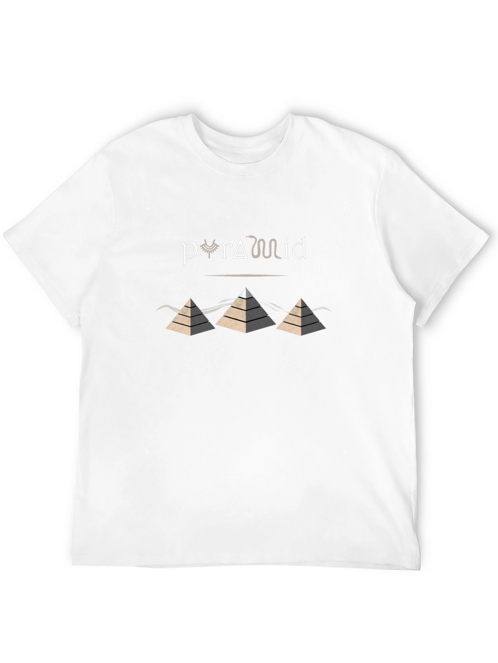 Pyramid Graphic T-Shirt - Stylish Cotton Tee