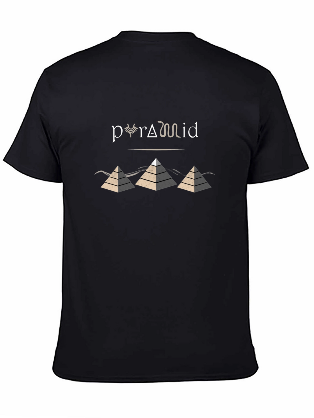 Pyramid Graphic T-Shirt - Stylish Cotton Tee