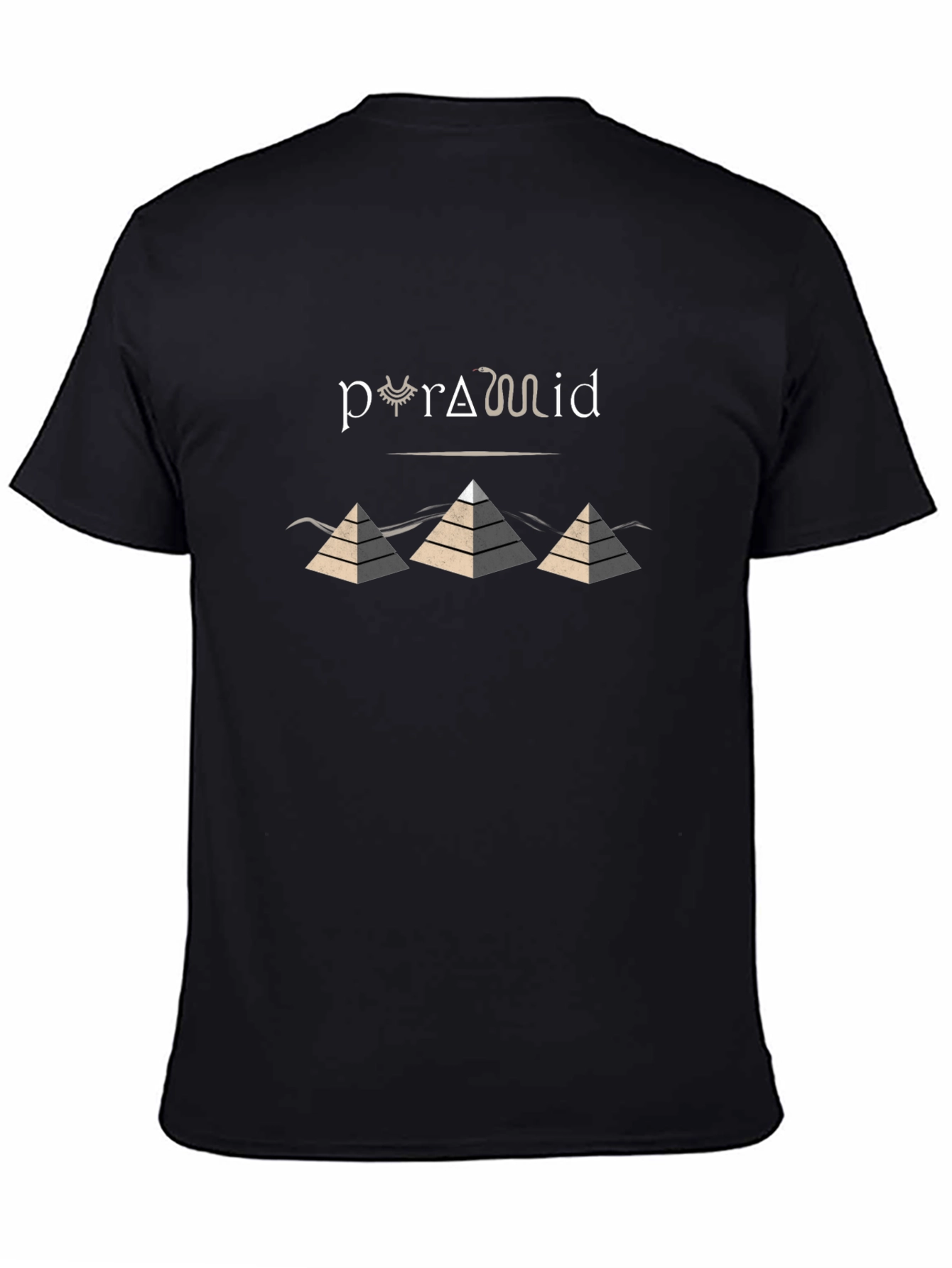 Pyramid Graphic T-Shirt - Stylish Cotton Tee