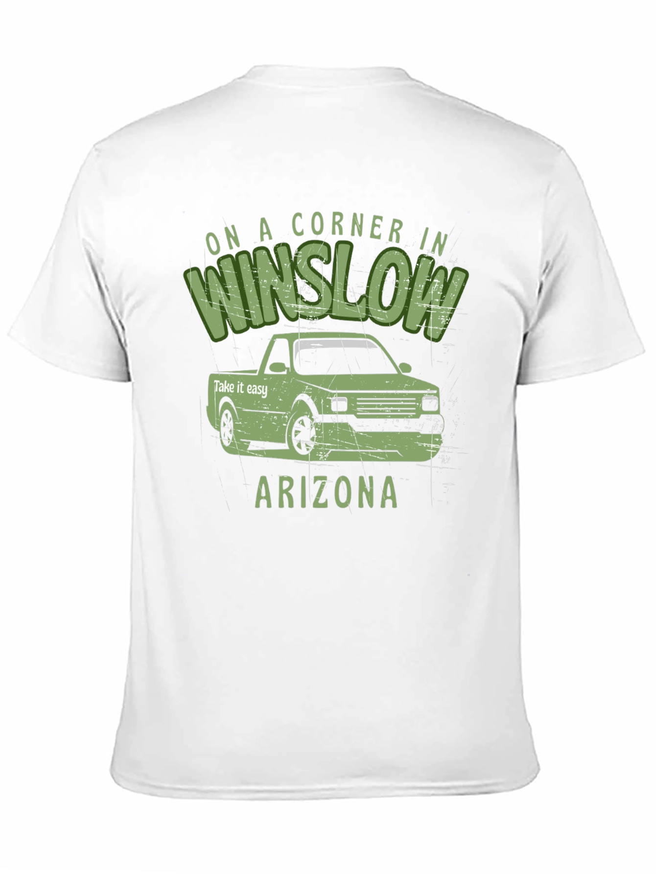 Winslow Arizona T-Shirt - Retro Design