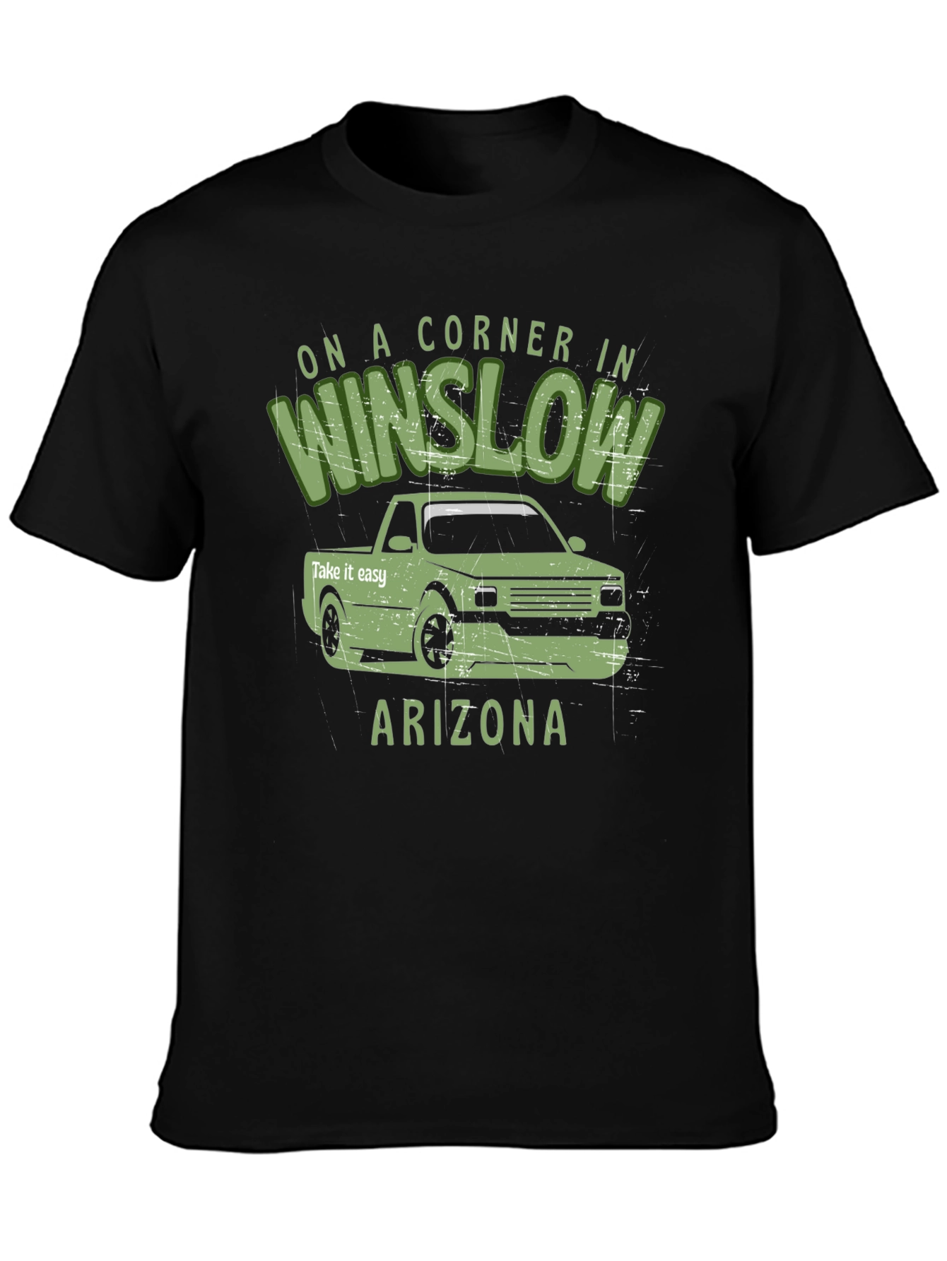Winslow Arizona T-Shirt - Retro Design