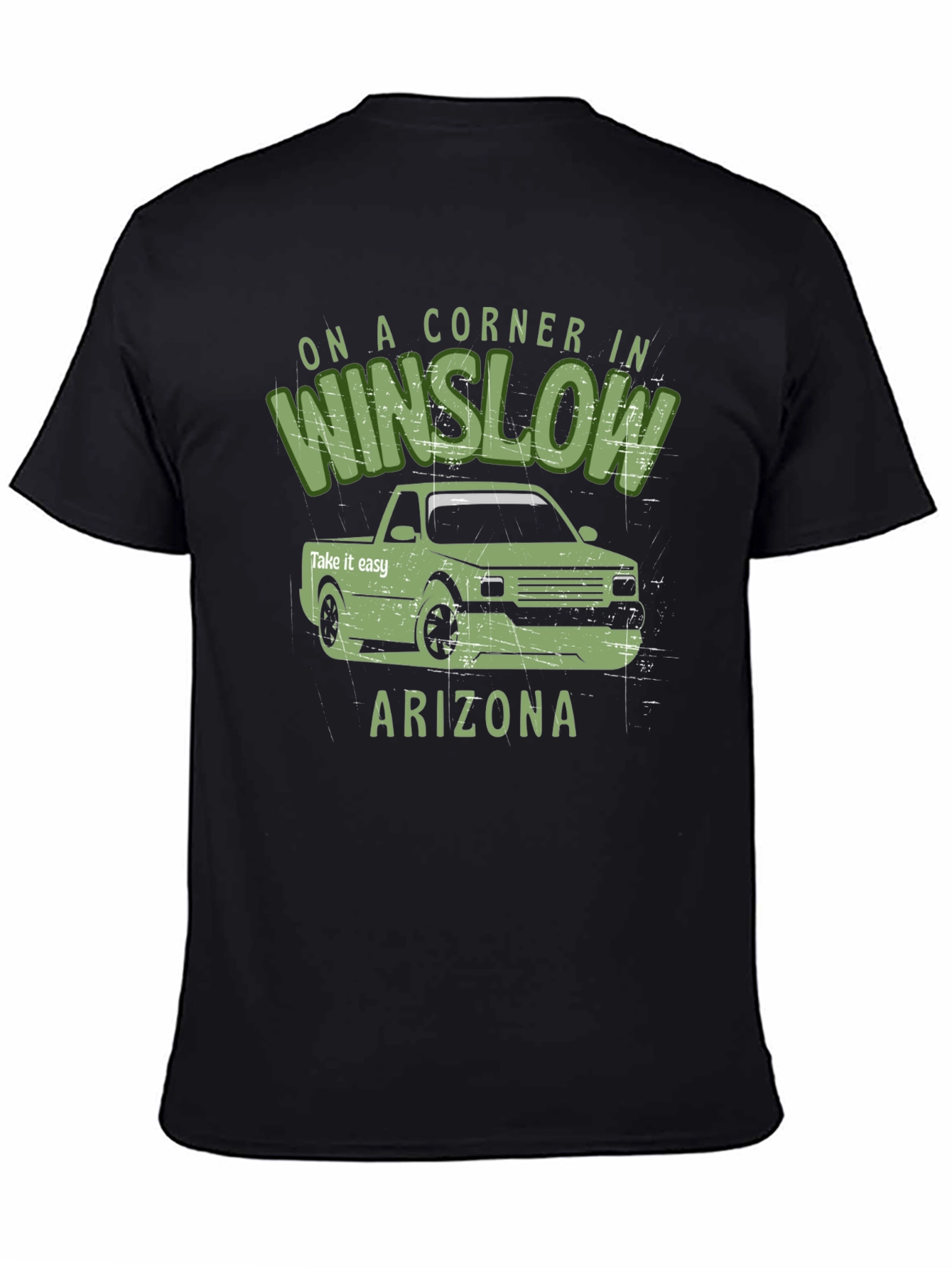 Winslow Arizona T-Shirt - Retro Design