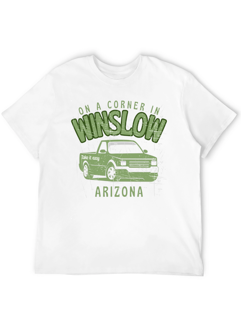 Winslow Arizona T-Shirt - Retro Design