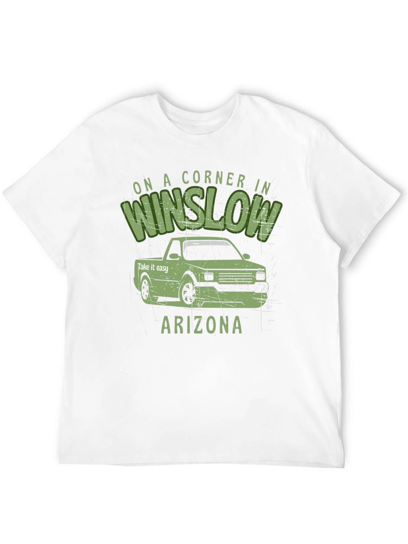 Winslow Arizona T-Shirt - Retro Design