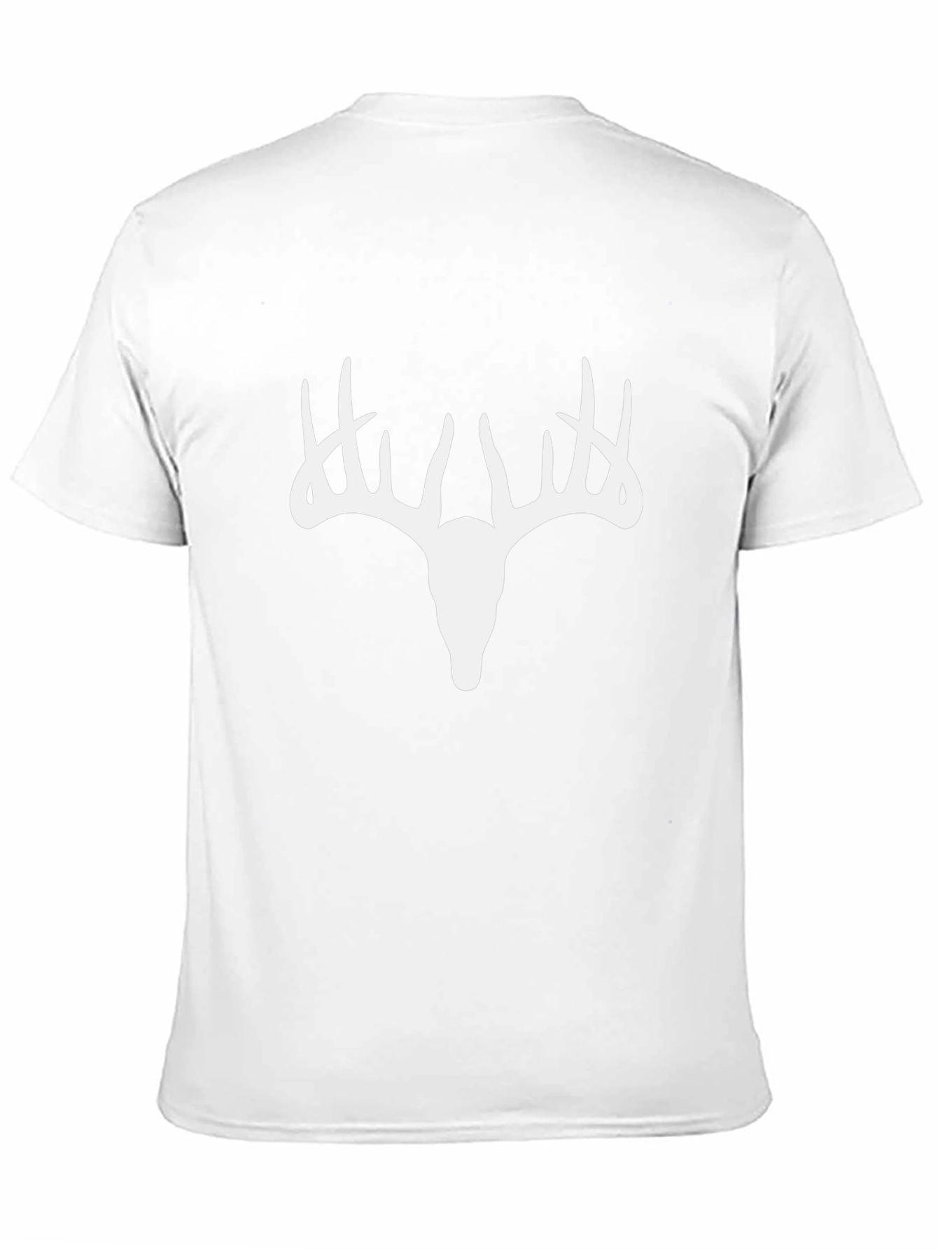 Buck Head Graphic Tee - Black Cotton Blend