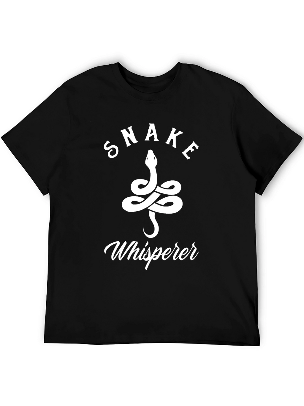 Snake Whisperer Graphic T-Shirt - Black