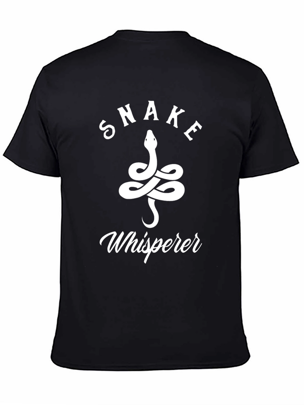 Snake Whisperer Graphic T-Shirt - Black