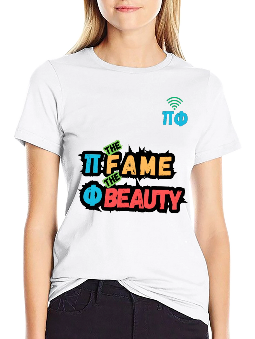 Pi Phi Fame and Beauty T-Shirt