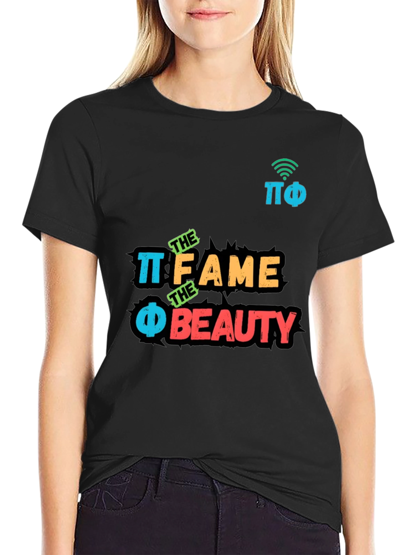 Pi Phi Fame and Beauty T-Shirt
