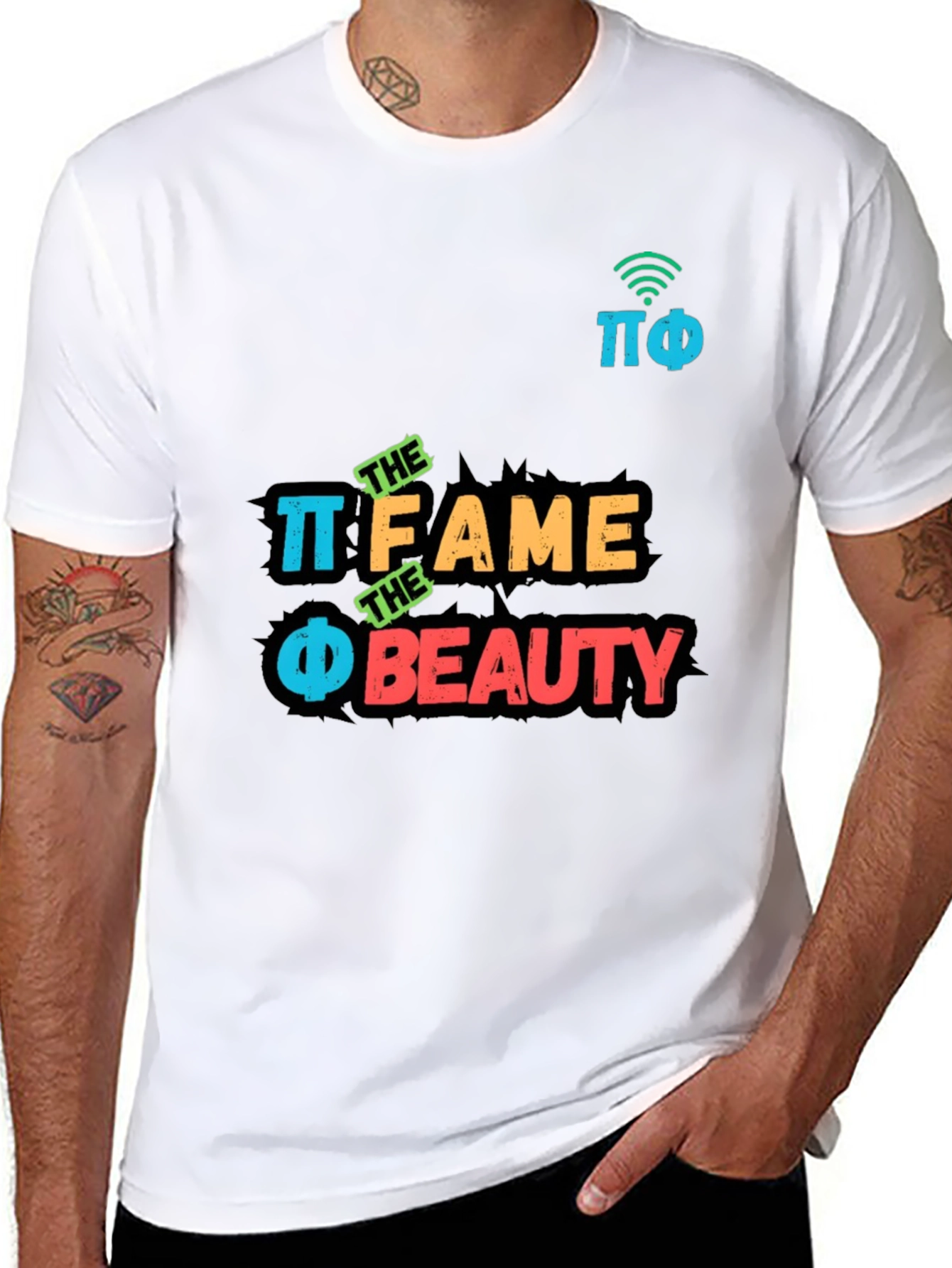 Pi Phi Fame and Beauty T-Shirt