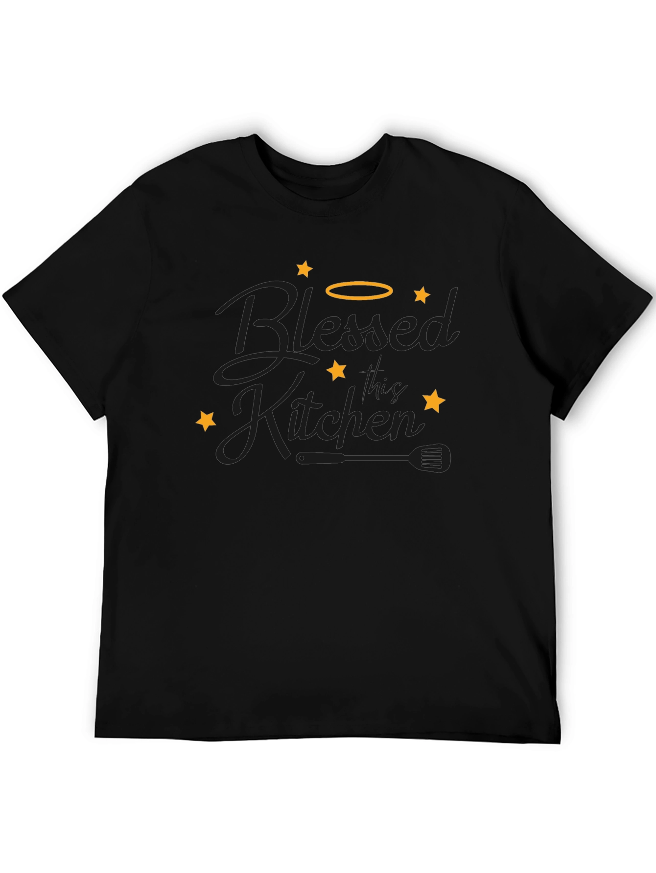 Blessed Kitchen Graphic Tee - Black
