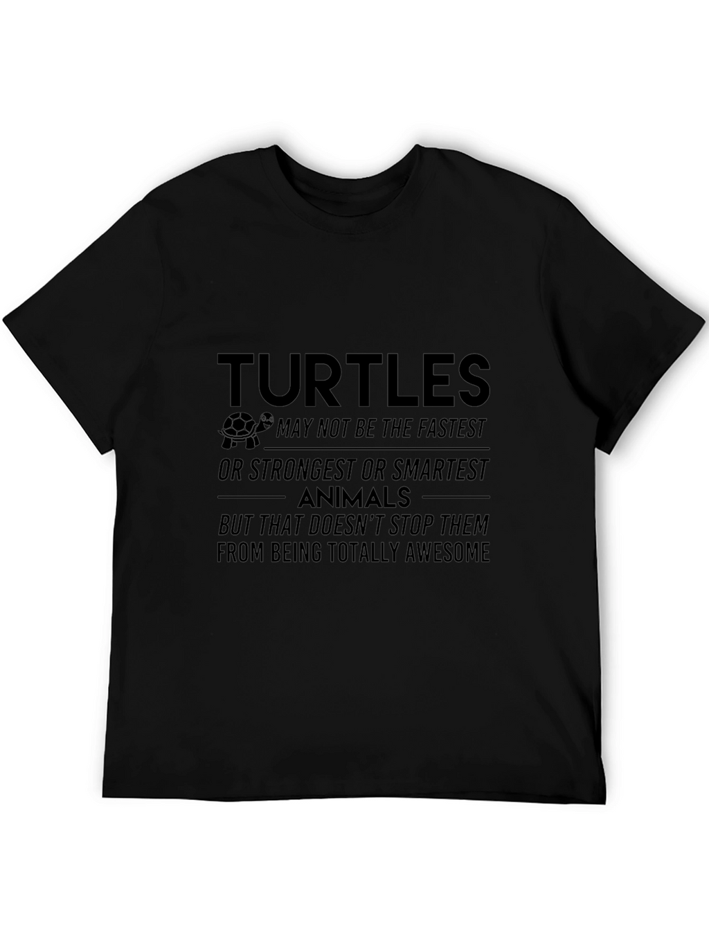 Awesome Turtles Graphic T-Shirt