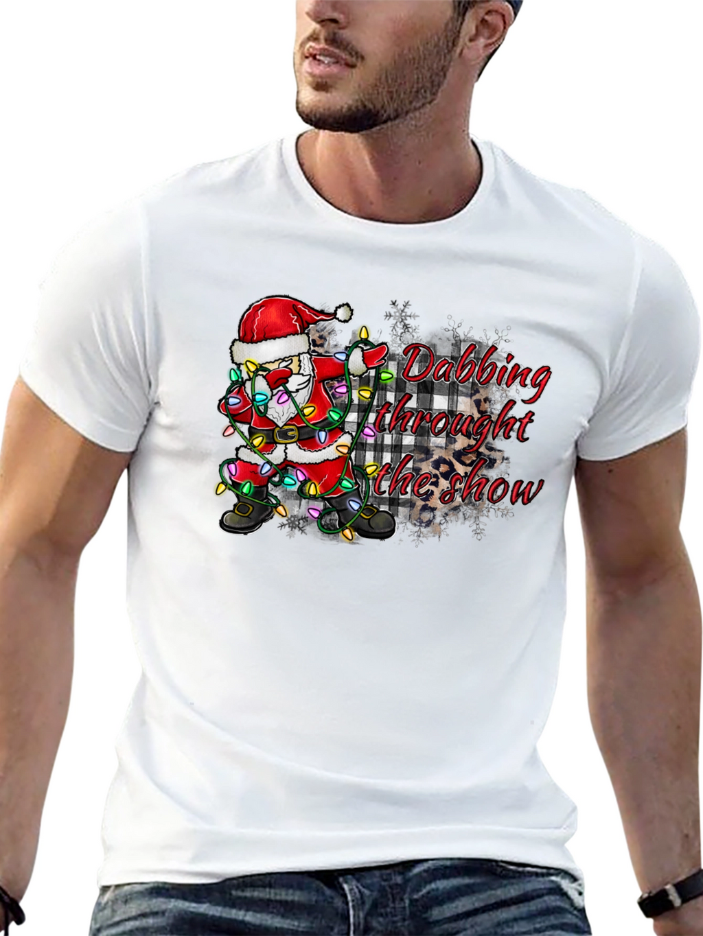 Dabbing Santa Christmas T-Shirt