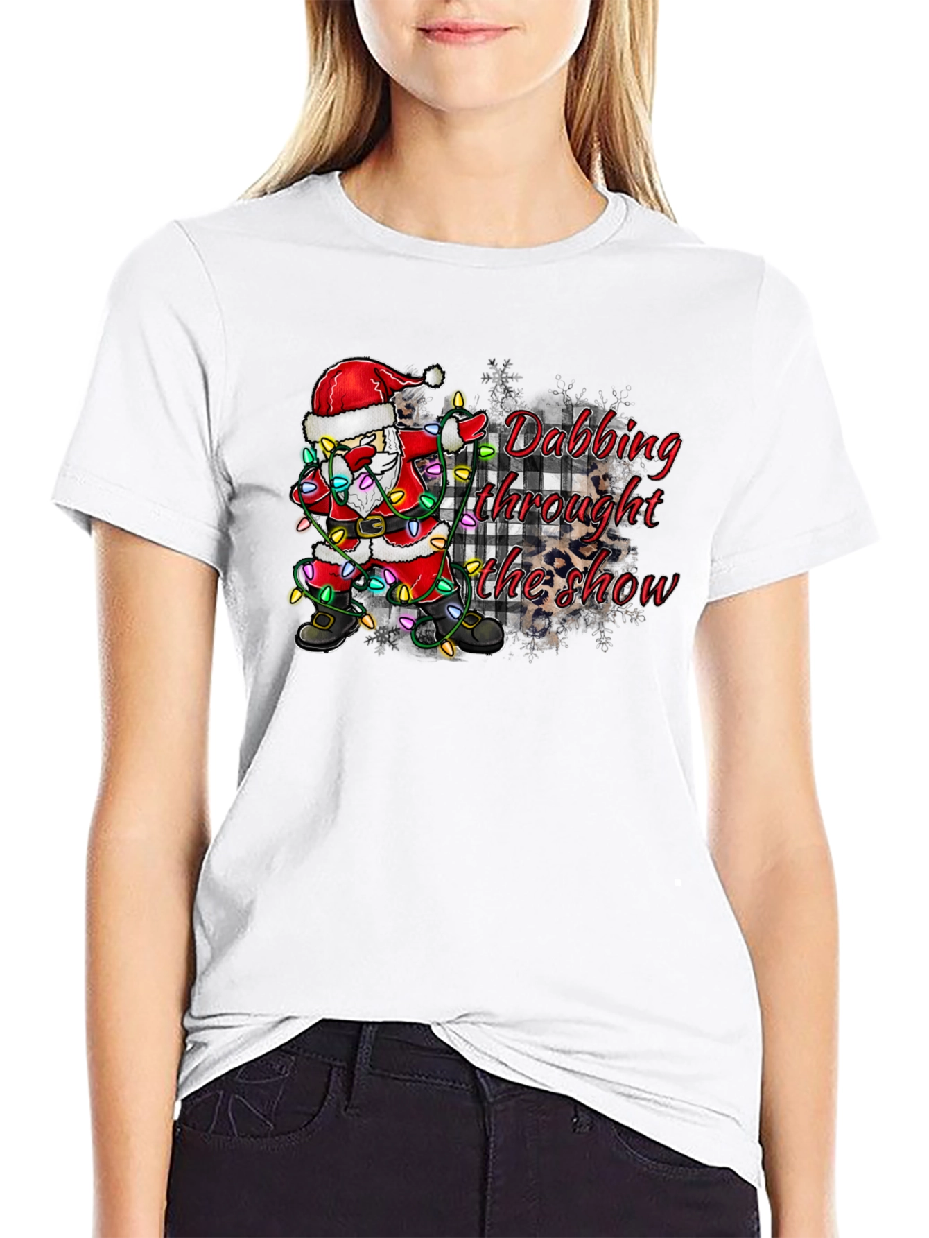 Dabbing Santa Christmas T-Shirt