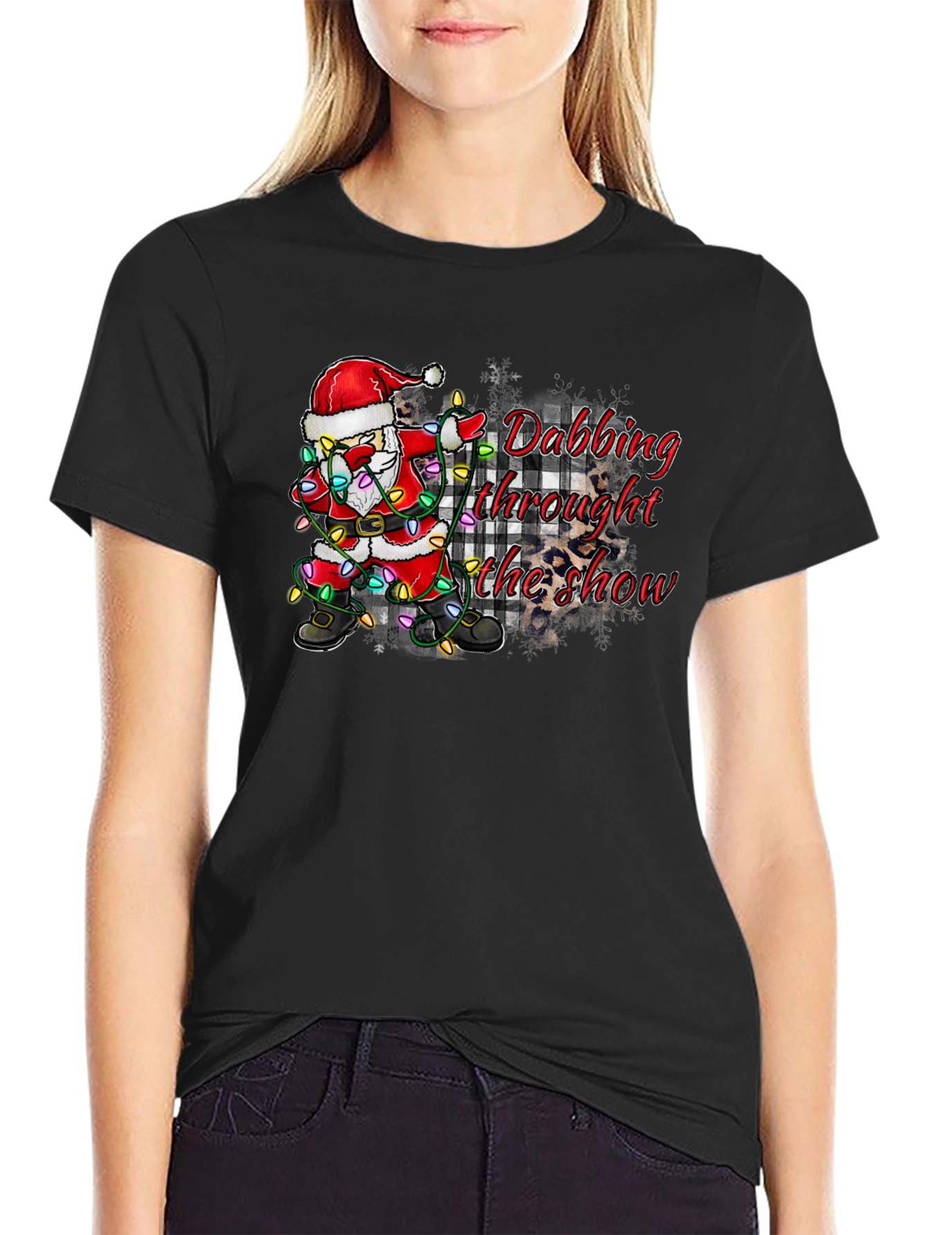 Dabbing Santa Christmas T-Shirt