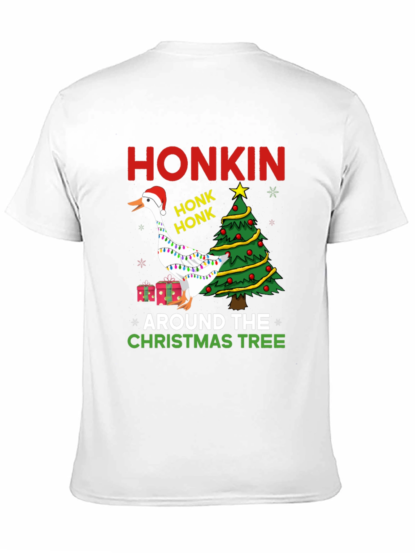 Honkin Around the Christmas Tree T-Shirt