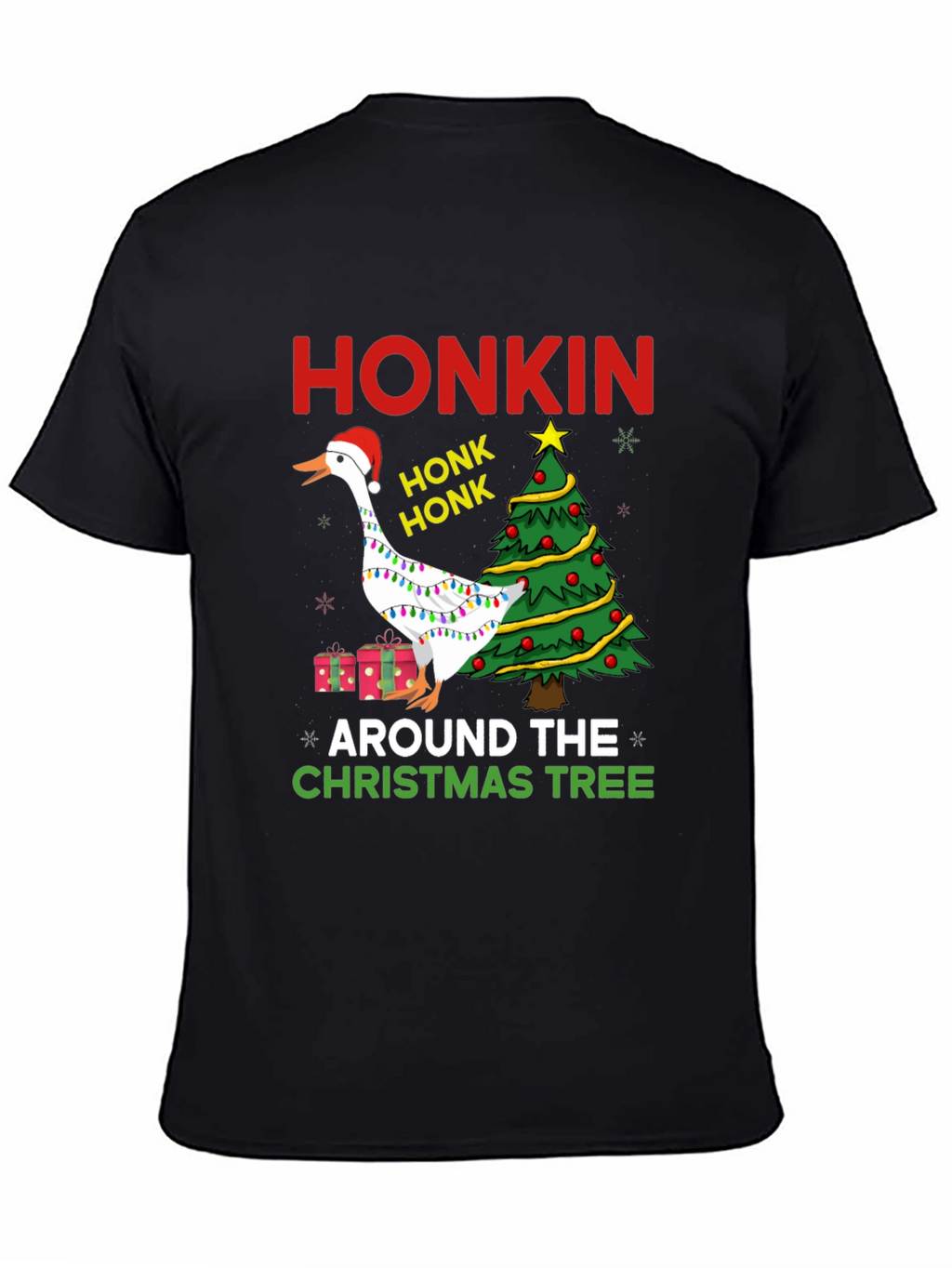 Honkin Around the Christmas Tree T-Shirt
