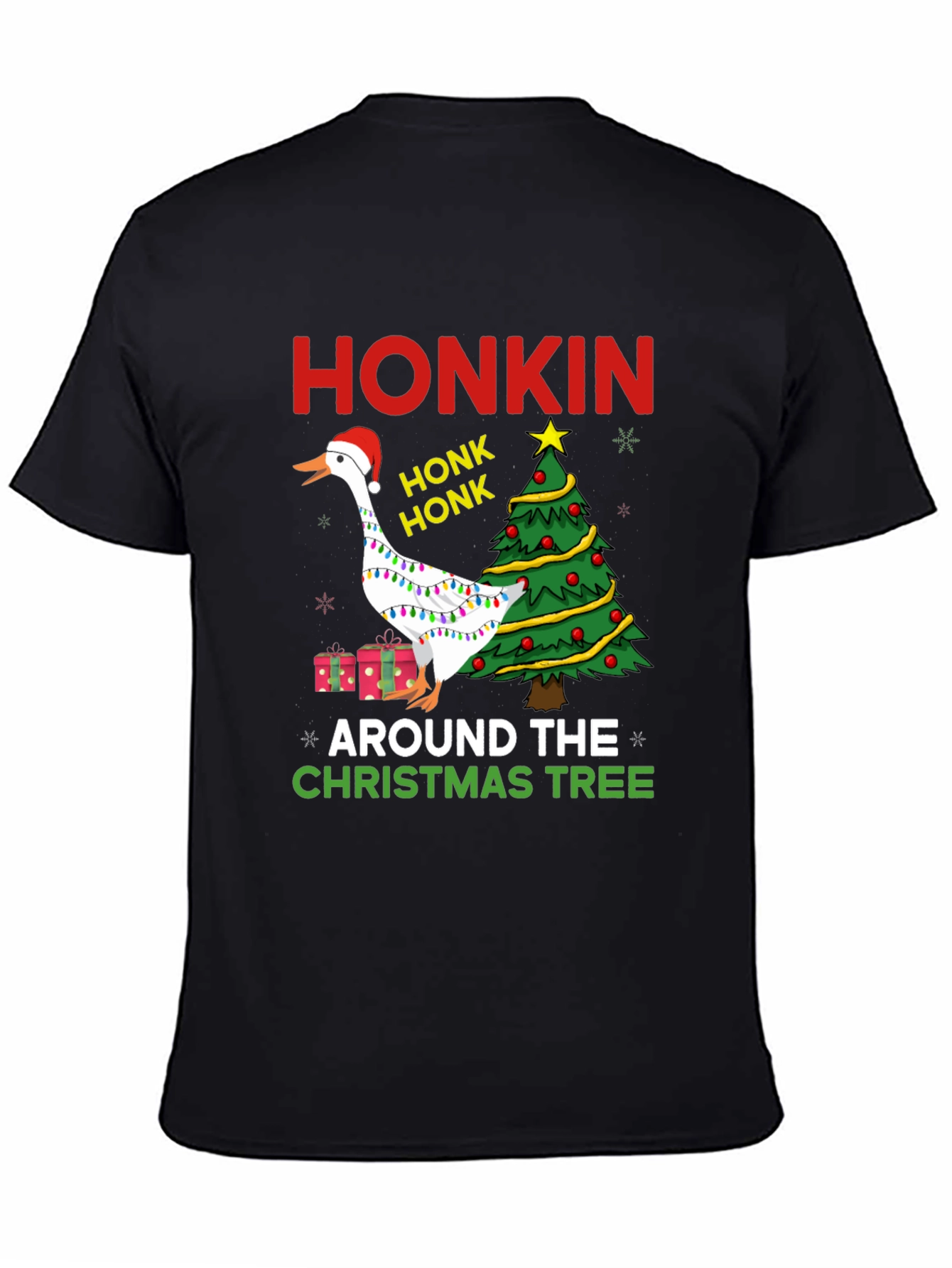 Honkin Around the Christmas Tree T-Shirt