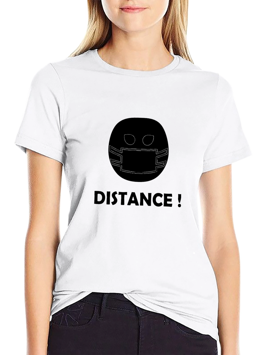 Distance! Graphic Tee - Stay Safe in Style