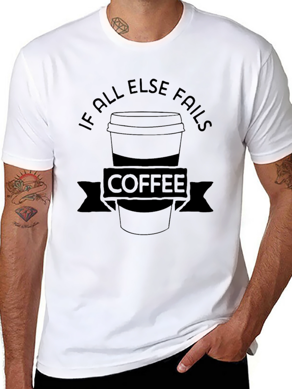 Coffee Fails T-Shirt - Funny Caffeine Tee