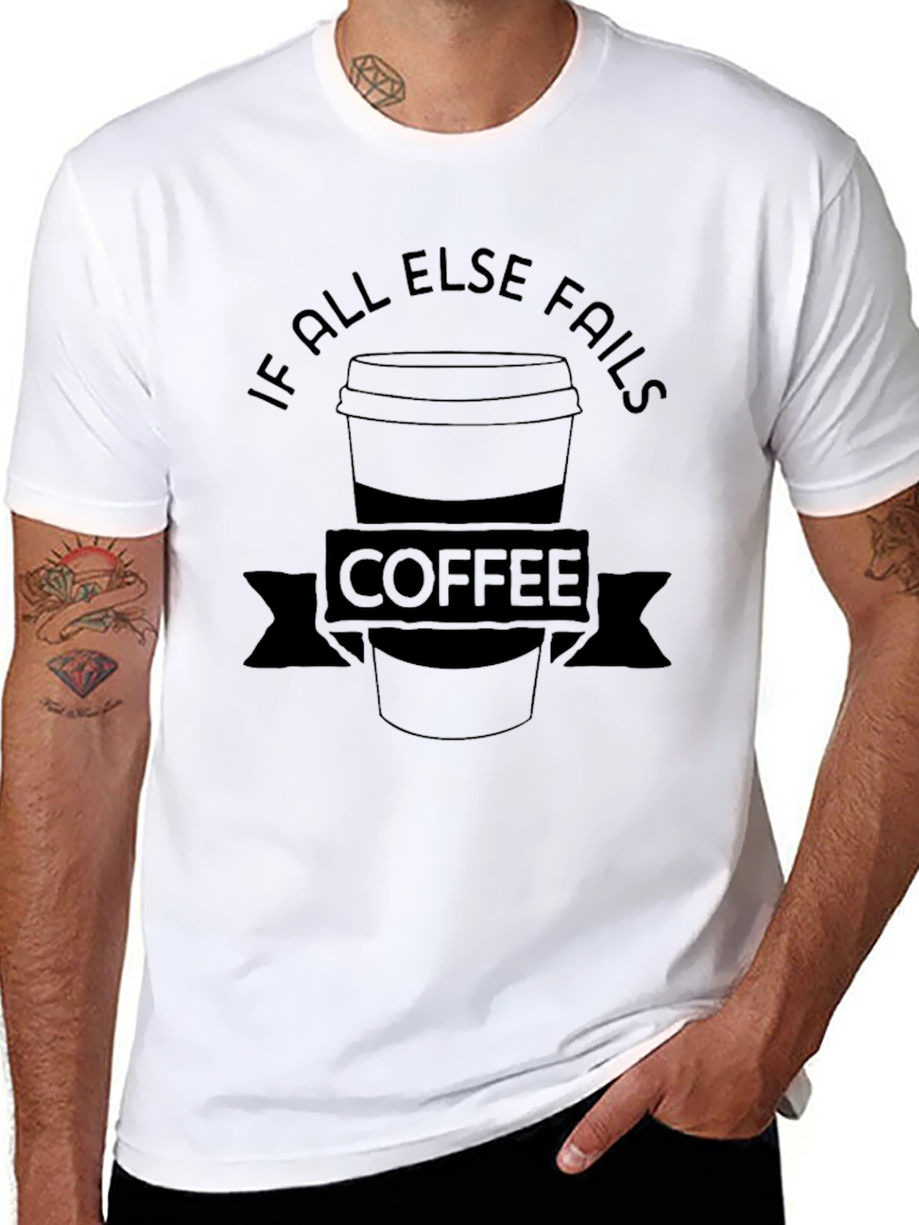 Coffee Fails T-Shirt - Funny Caffeine Tee