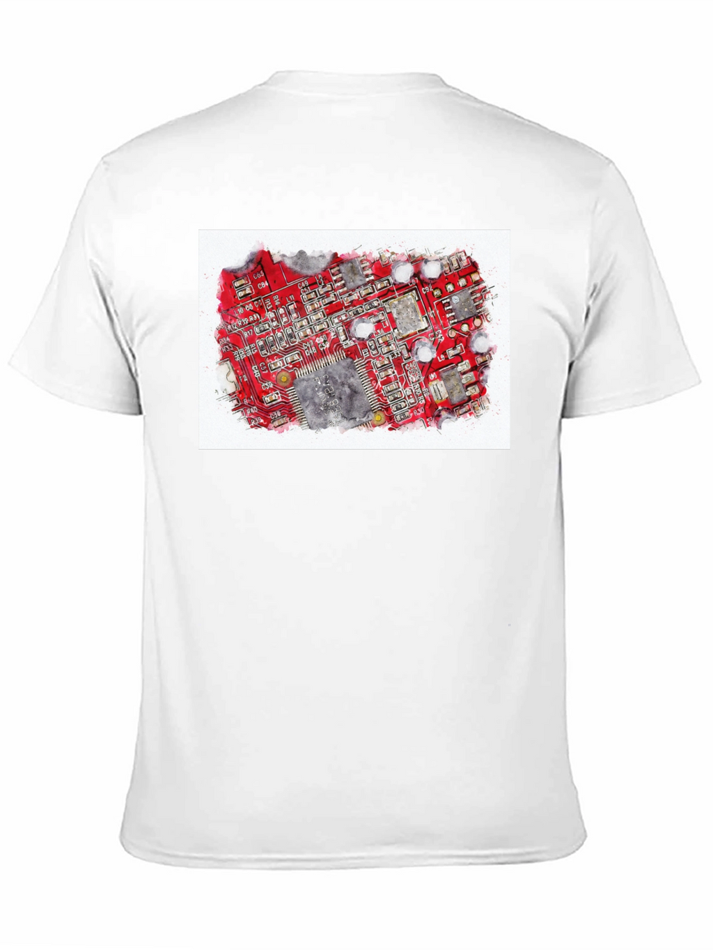 Circuit Board Graphic T-Shirt - Tech Enthusiast Tee
