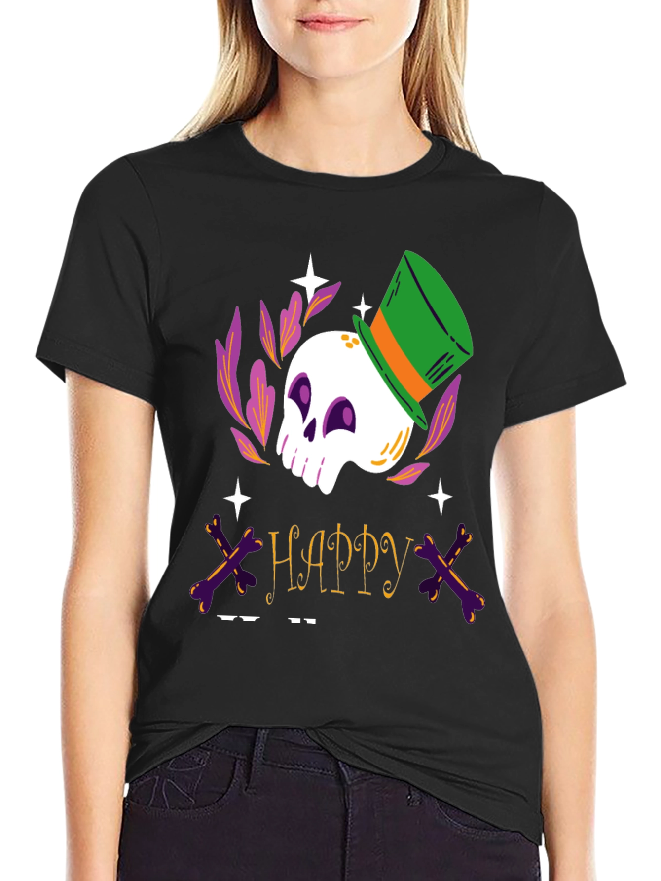 Happy Voodoo Skull T-Shirt