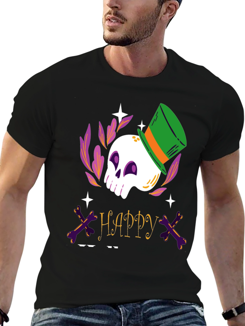 Happy Voodoo Skull T-Shirt