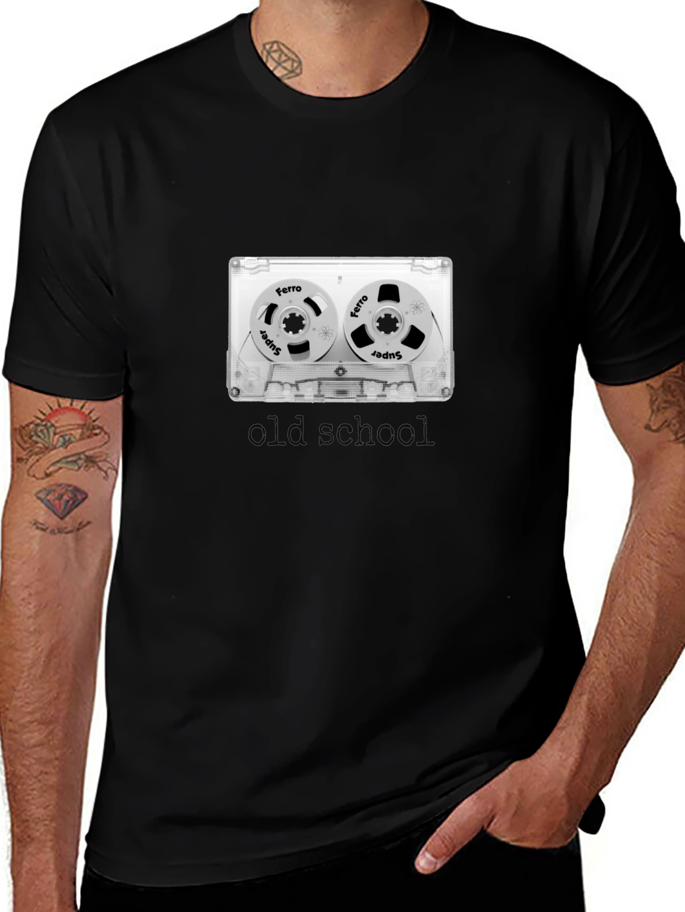 Retro Cassette Tape Old School T-Shirt