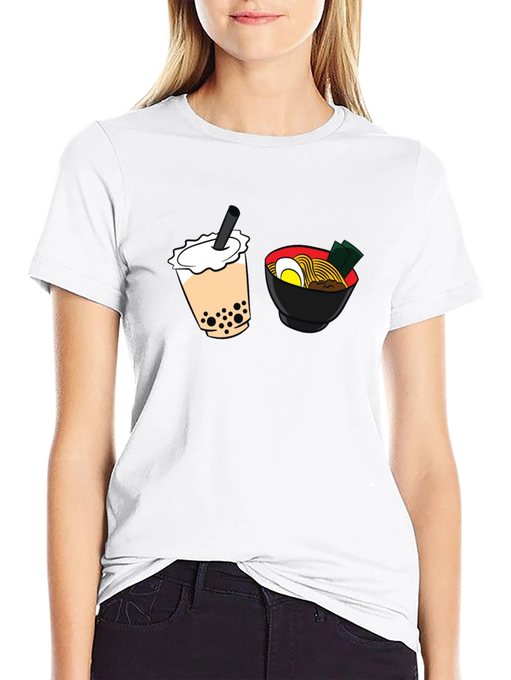 Boba & Ramen Graphic T-Shirt